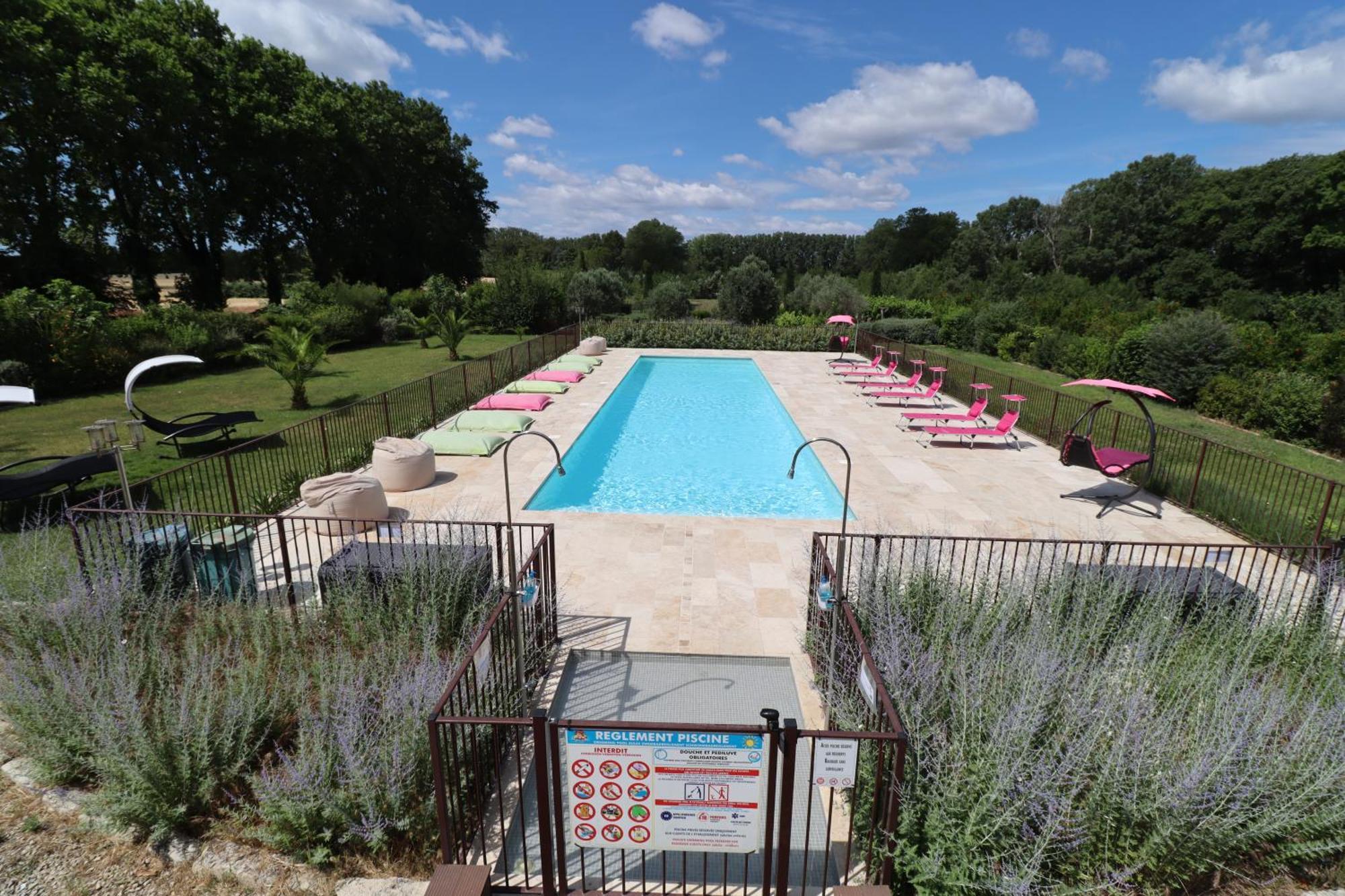 Chambres D'Hotes Avec Jacuzzi Et Piscine Au Mas De Cadoule Saint-Just  Zewnętrze zdjęcie