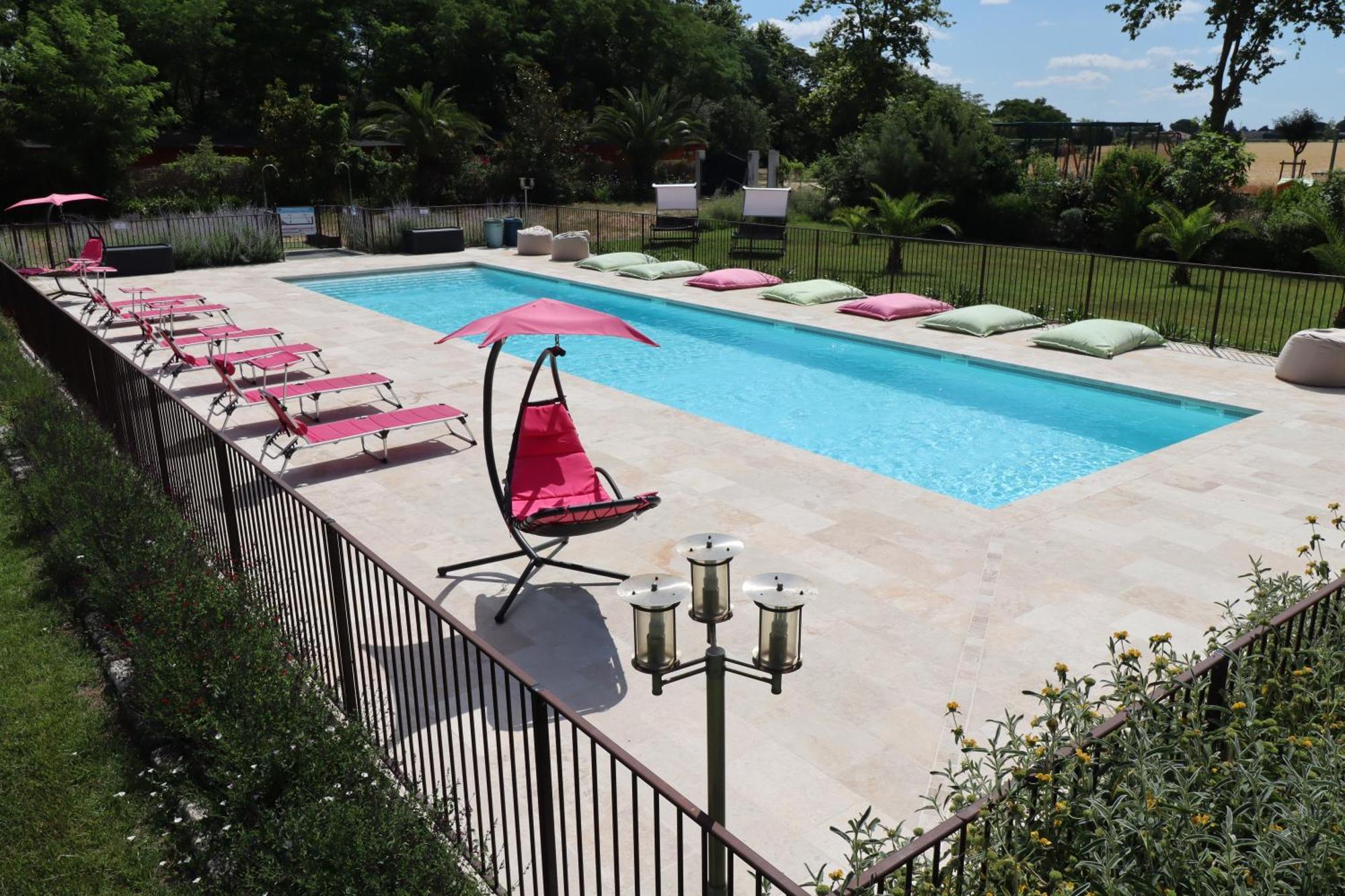 Chambres D'Hotes Avec Jacuzzi Et Piscine Au Mas De Cadoule Saint-Just  Zewnętrze zdjęcie